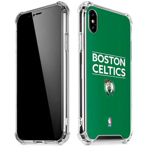 NBA Boston Celtics Standard - Green iPhone XS Max Clear Case